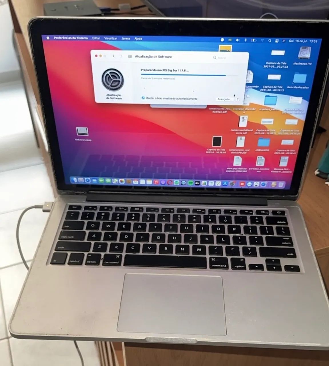 MacBook Pro 2014 i5 8GB ram 256 SSD Retina 13 polegadas