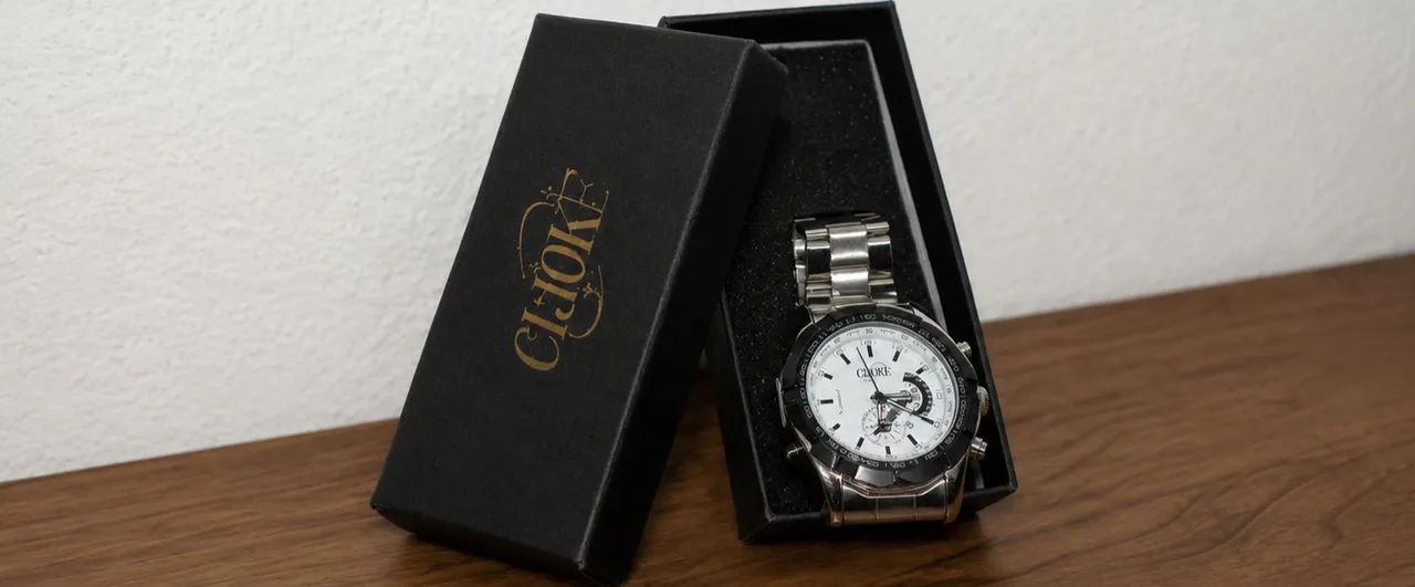 Relógio Masculino Clioke Prata