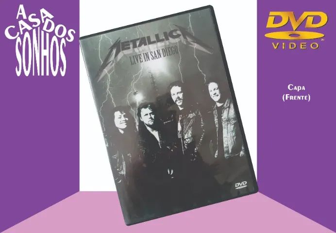DVD Metallica - Live in San Diego em 1992 - CDs, DVDs etc