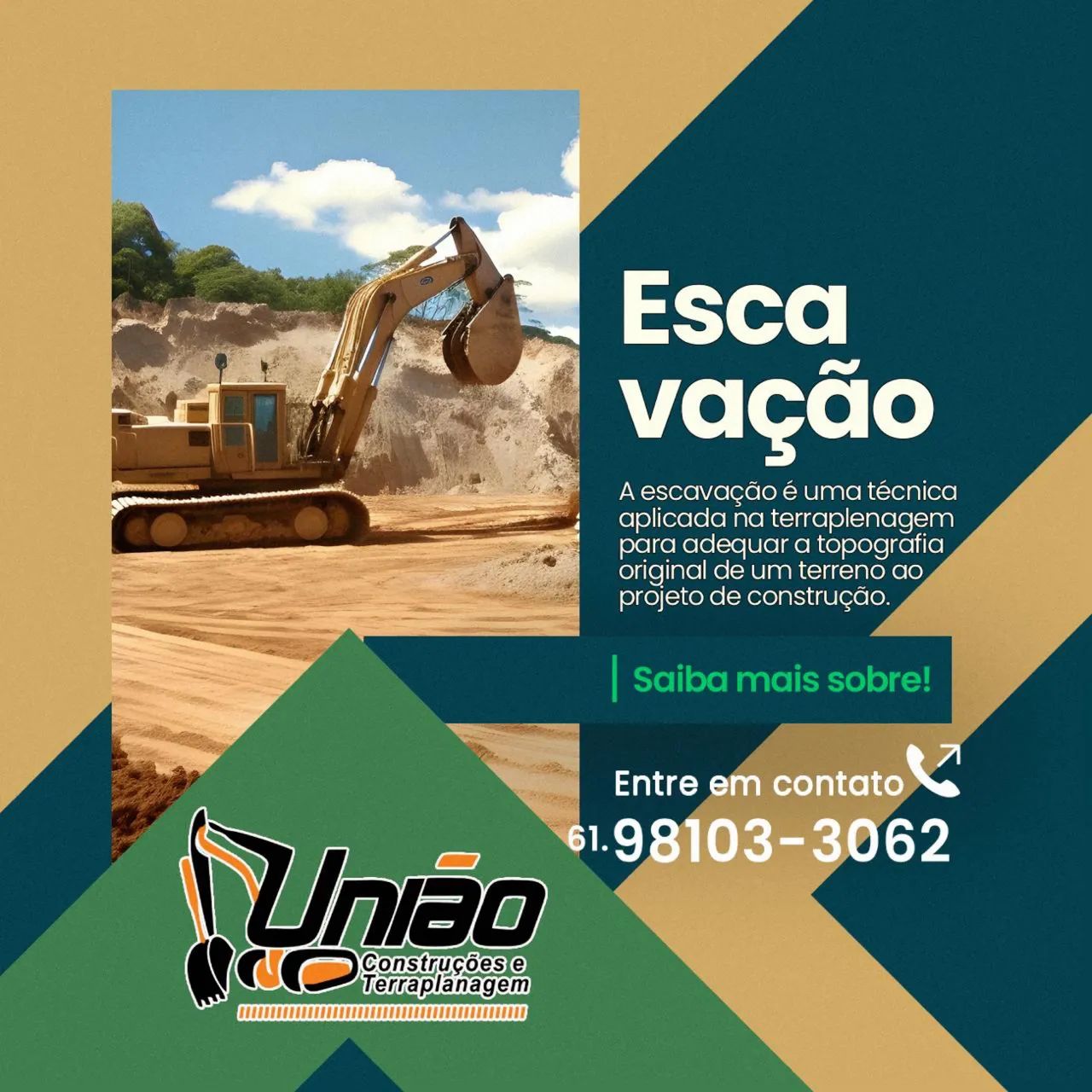 Terraplanagem e Construções união 