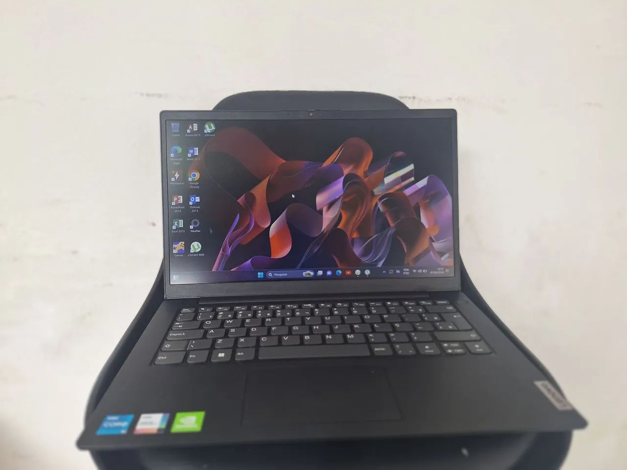 Notebook Lenovo core i5 11°geração 8gb ssd240 com placa de vídeo 2gb com garantia  - Foto 2