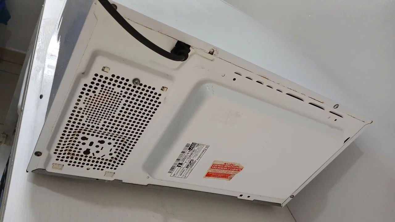 Micro-ondas Electrolux 31L Branco - Funcionando Perfeitamente - Foto 4