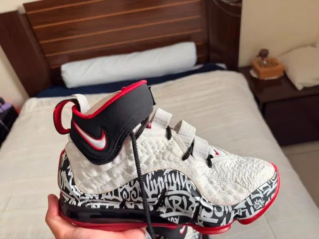 Nike LeBron XVII FP Graffiti Original BR40 Com Caixa - Foto 4