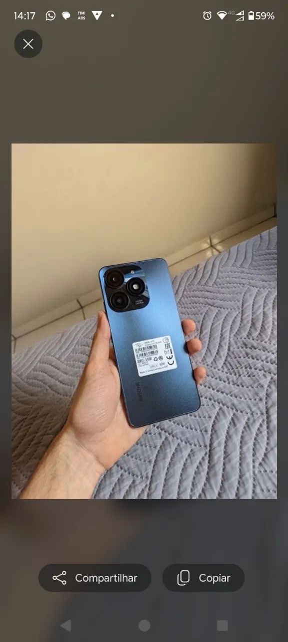 CELULAR ITEL A70 - 256 GB