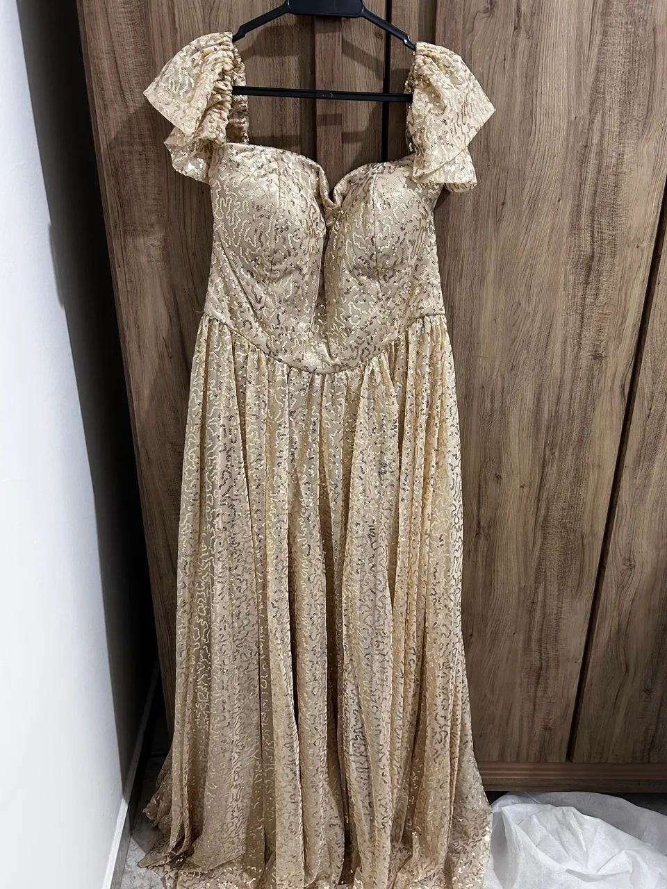Vestido de festa dourado  - Foto 2