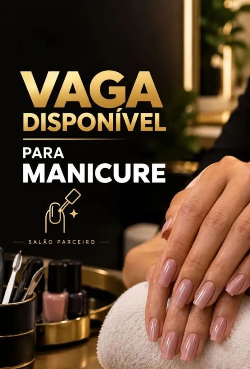  Vaga para manicure 