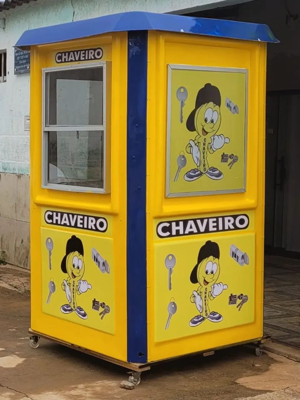 Cabine para chaveiro 