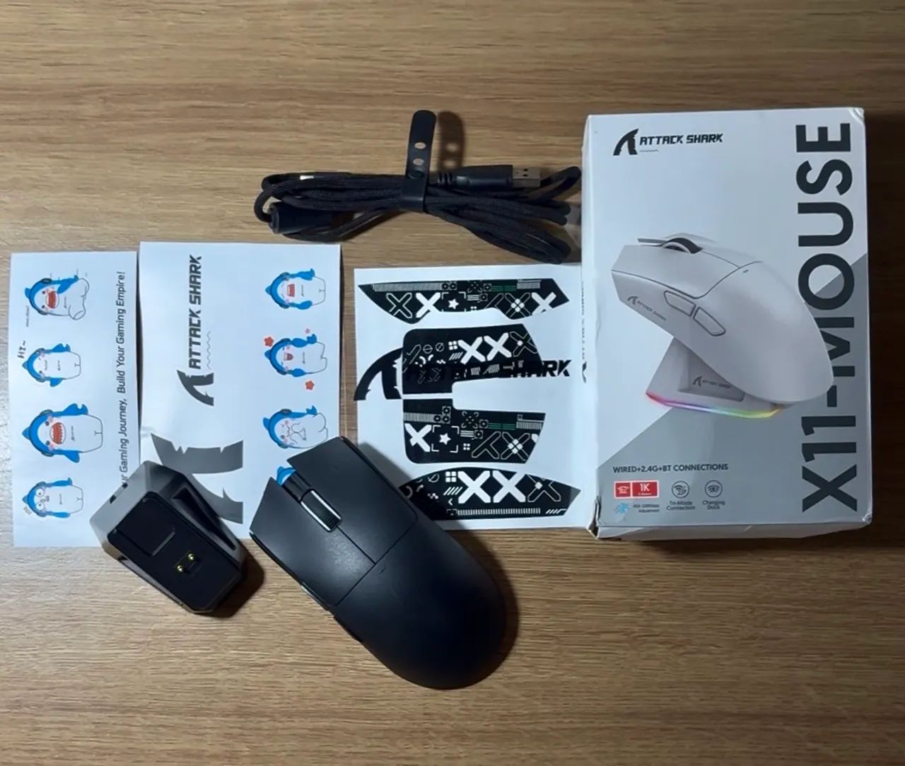 Mouse Gamer Attack Shark X11  - Foto 2