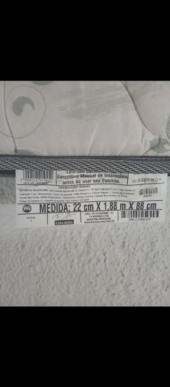Colchão de solteiro  - Foto 5