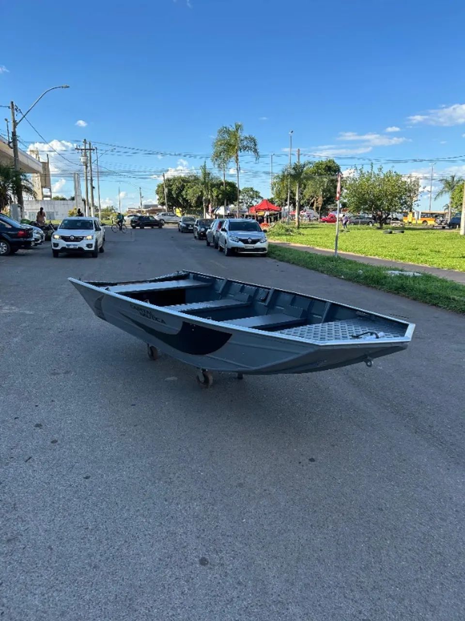 Canoa SOLDADA estrutura robusta entrega rápida - Foto 8