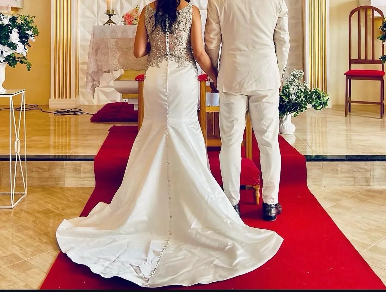 Vestido de noiva sereia