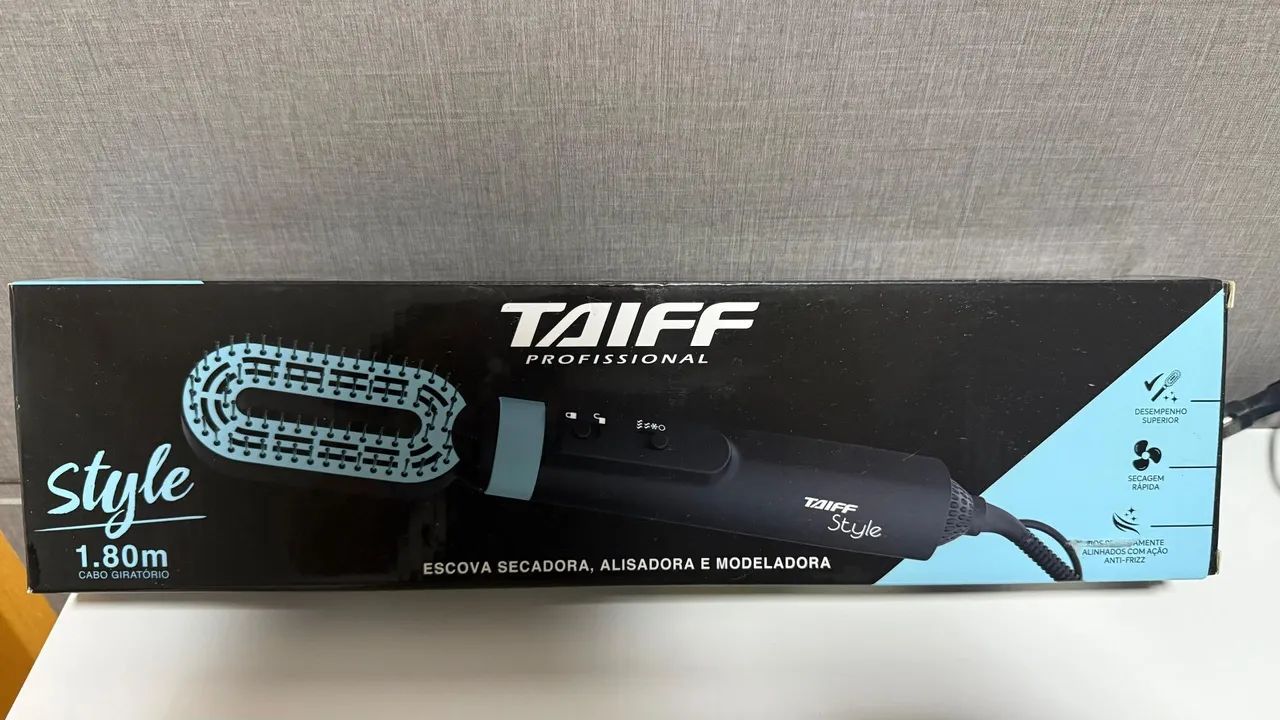 Escova taiff secadora, alisadora e modeladora - Foto 3