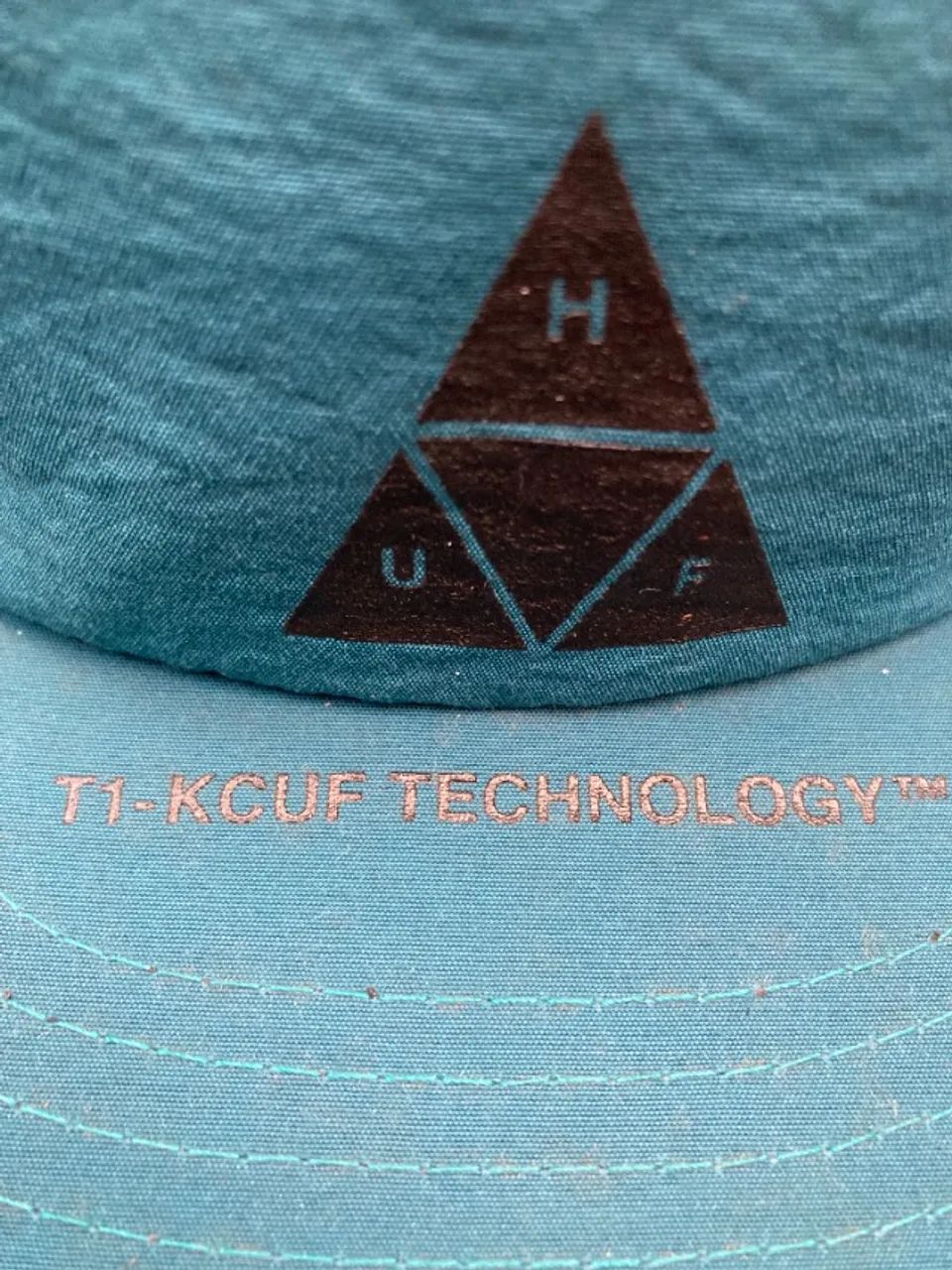 boné huf five panel verde - Foto 5