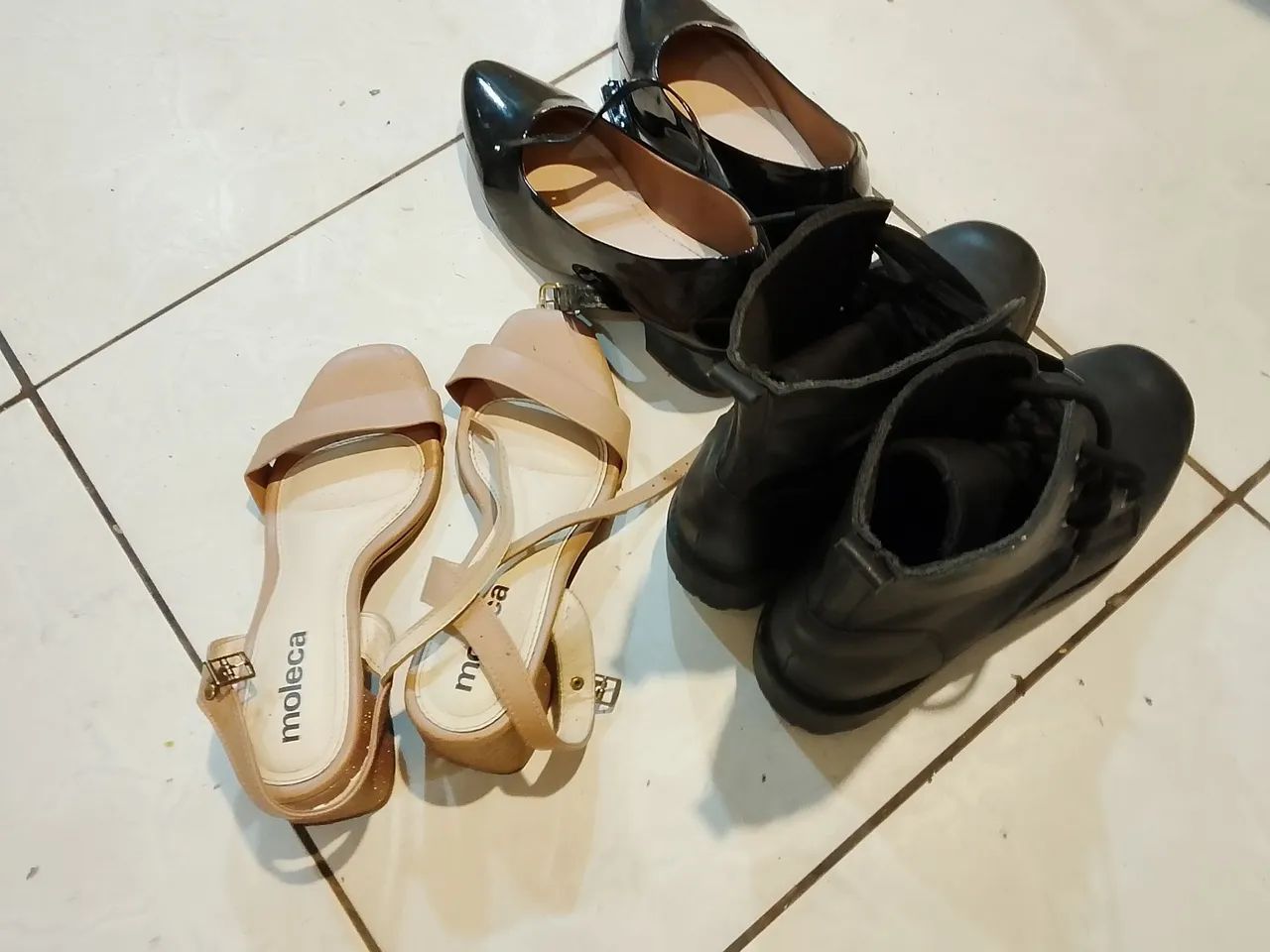 Bota, sandália e sapatilha 37/38 - Foto 2