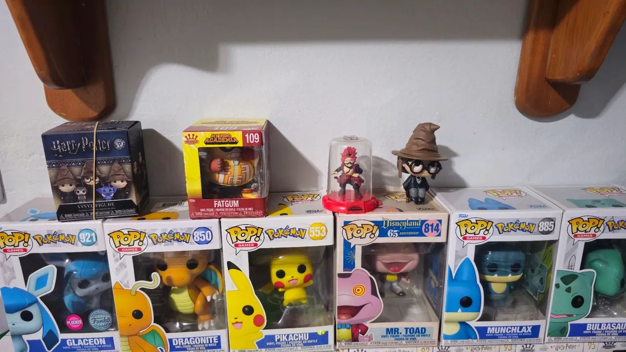 Coleção Funkos e Chaveiros