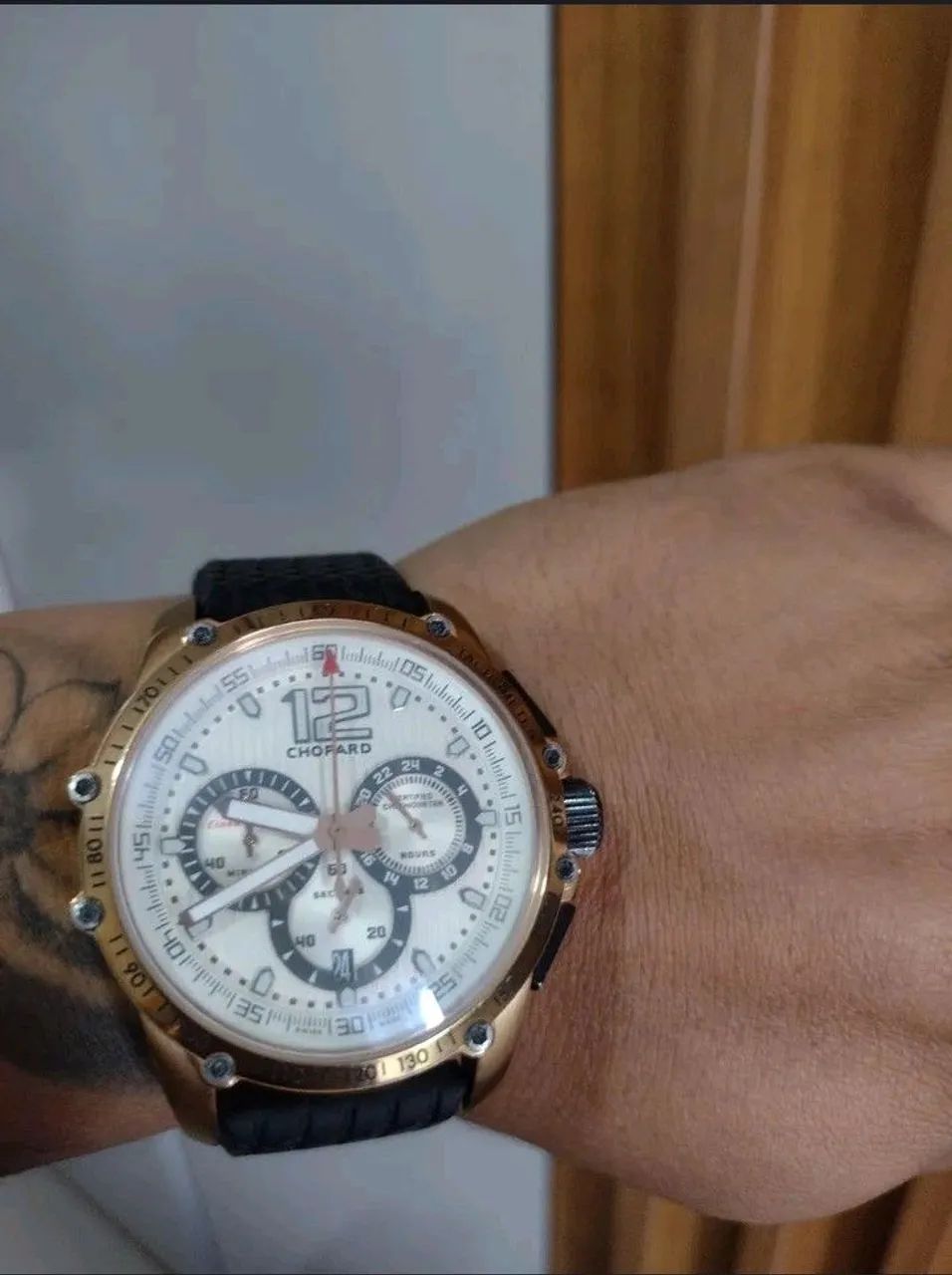 RELÓGIO CHOPARD- CHRONOGRAPH ( SEMINOVO  ) - Foto 5