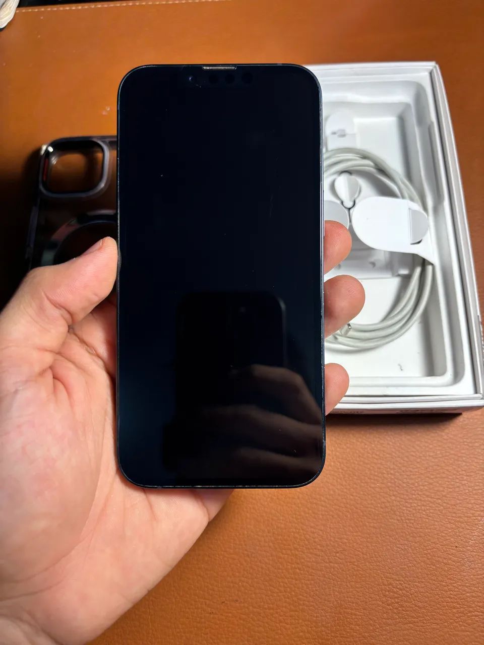 iPhone 14 256GB Azul Midnight - Muito Conservado - Bateria 86