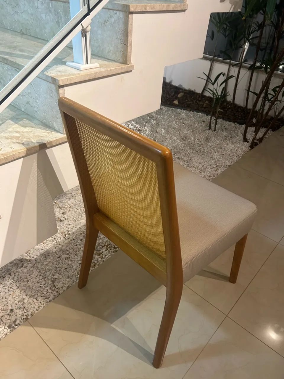 4 Cadeiras Tok Stok com palhinha - Foto 2