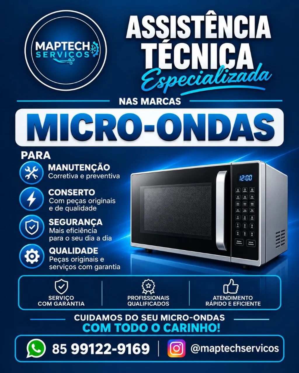 CONSERTO DE MICROONDAS 