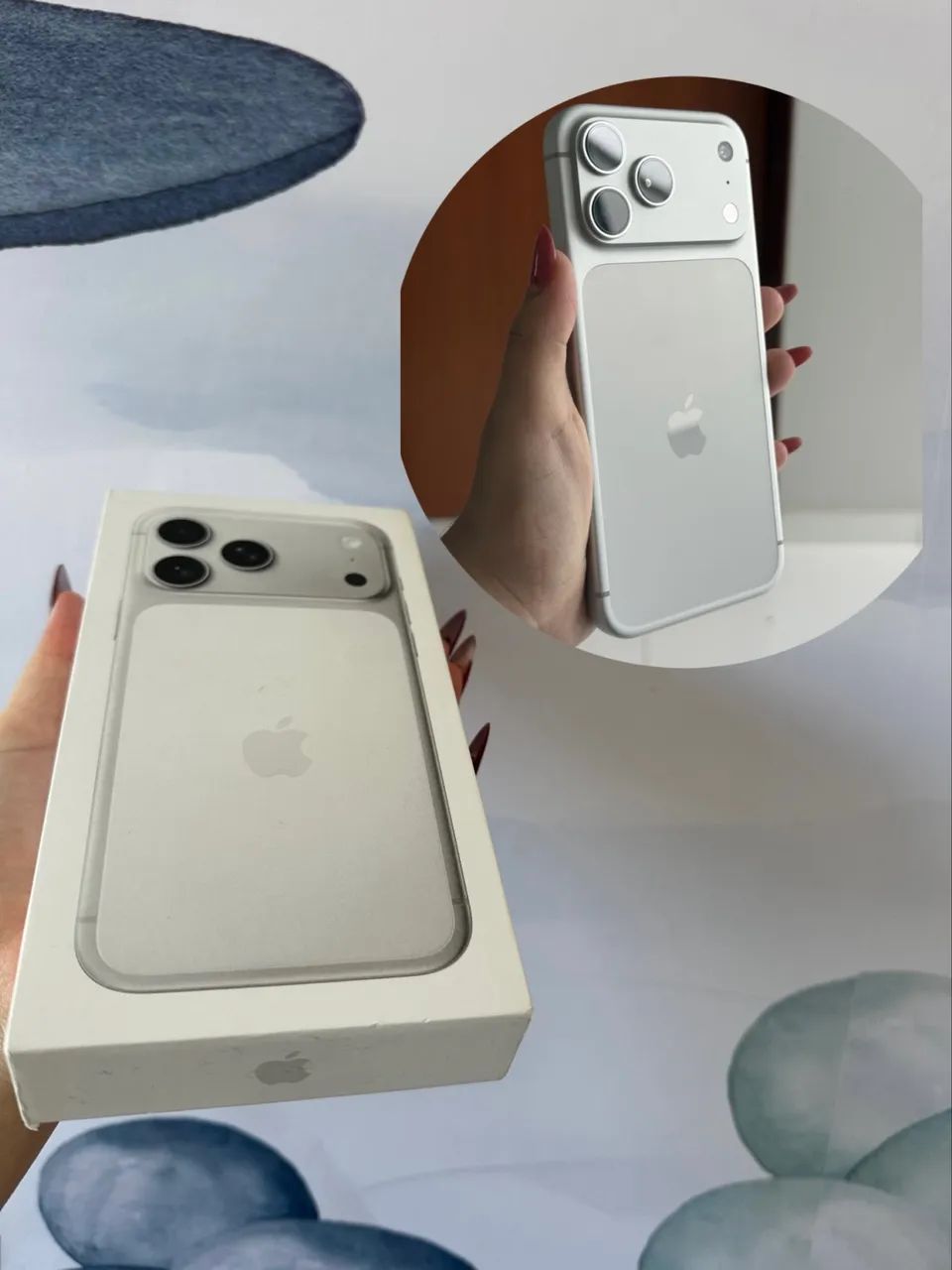IPhone 17 Pro Max 256gb Branco NOVO NA CAIXA