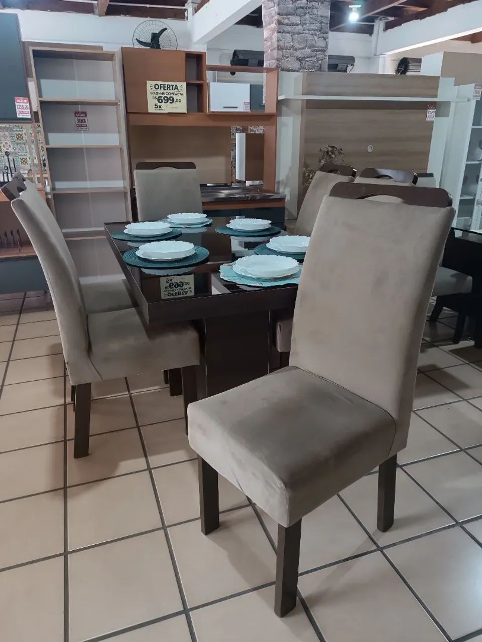 Mesa de Jantar com 6 lugares  - Foto 2