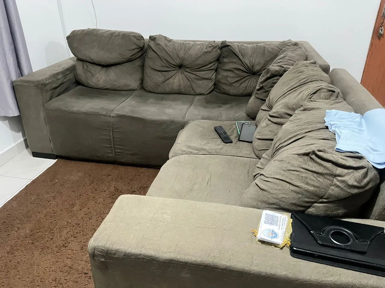 Sofá em L lindo pra desapegar 