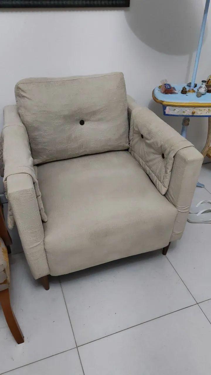 Poltrona Decorativa de Luxo para sala - Foto 3
