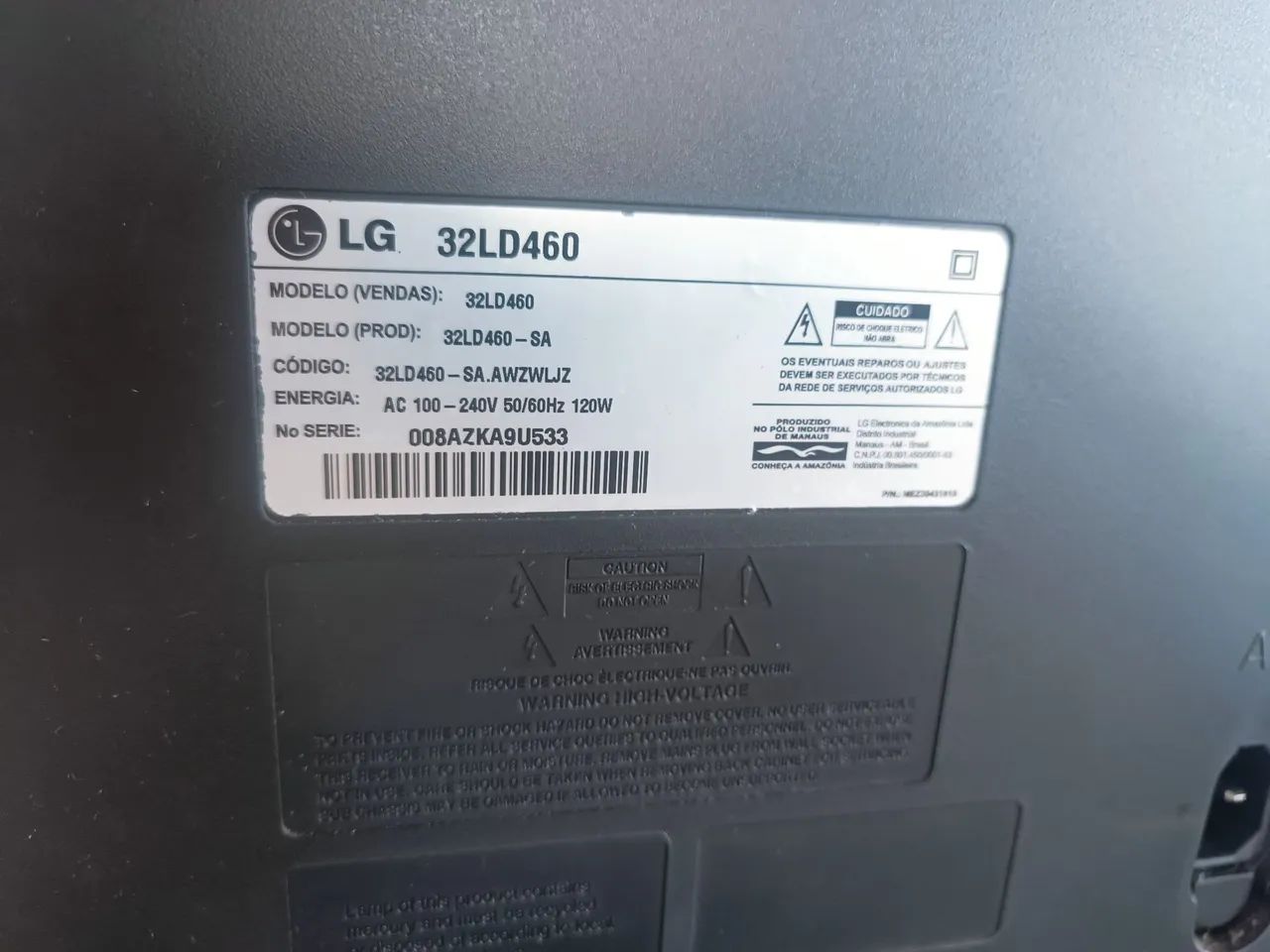 Tv LG 32 não liga  - Foto 3