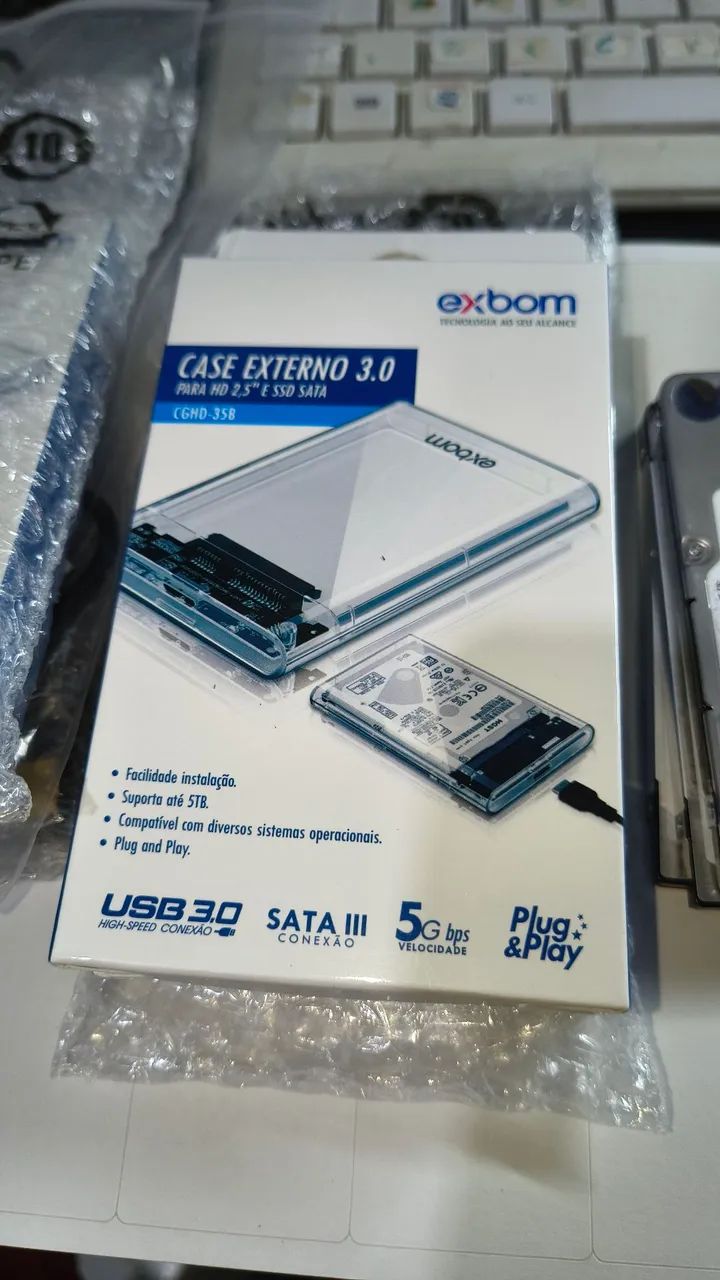 HD Externo (Casa + HD 1 TERABYTE) - Foto 2