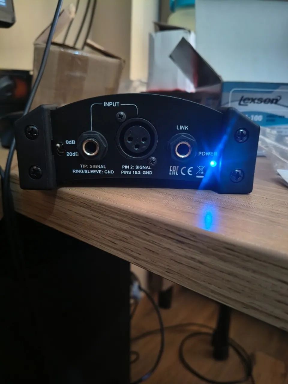 Direct Box Ativo Lexsen LDI-100 - Foto 3