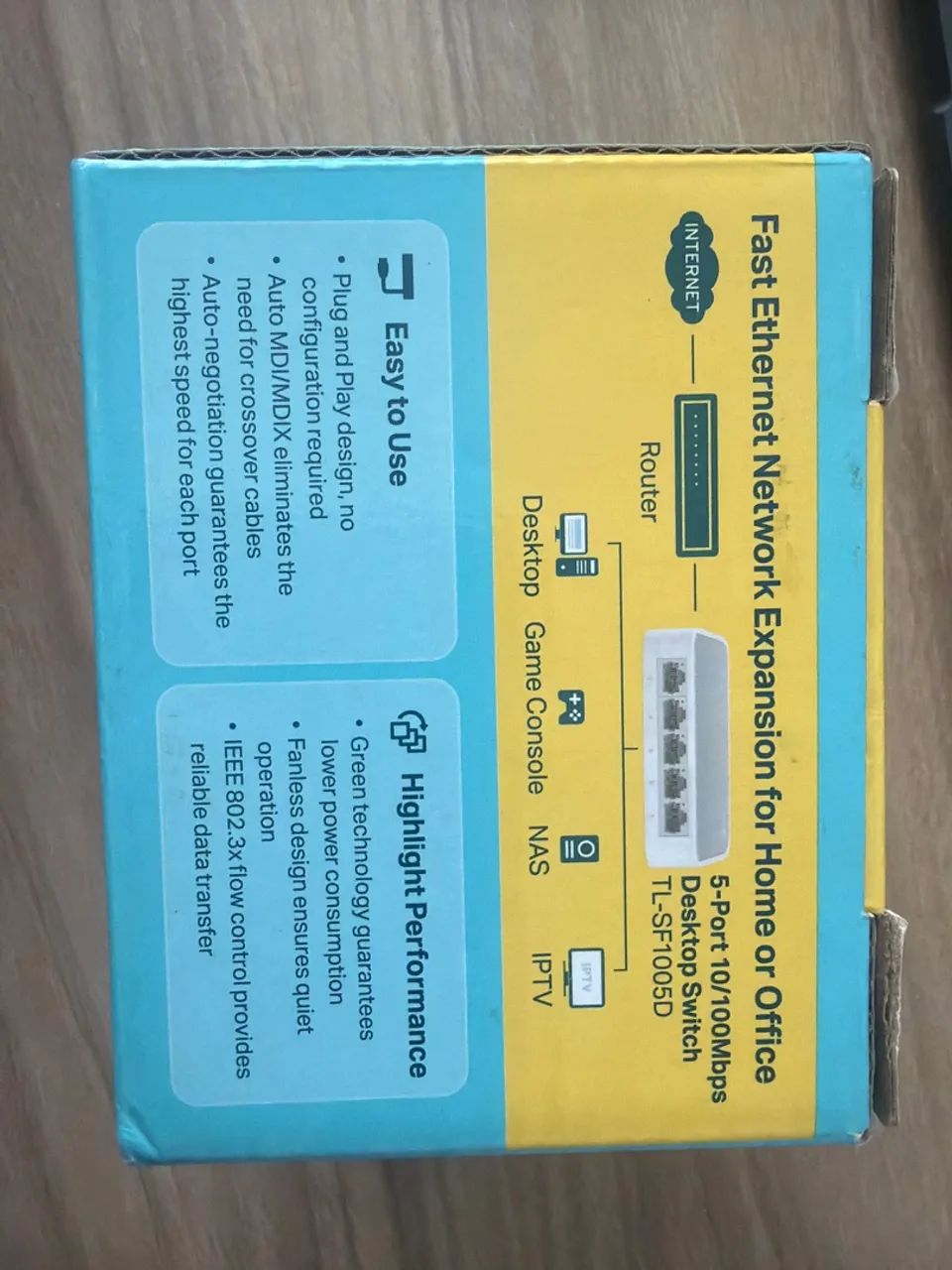 Switch TP-Link TL-SF1005D - 5 Portas  - Foto 3