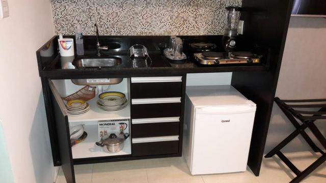 Flat Mobiliado para Venda Finamente Decorado - Hotel Executive - Foto 7