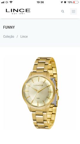 Relógio LINCE novo