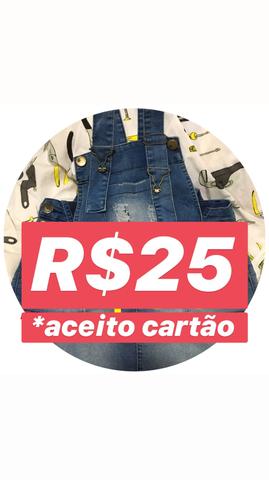 Jardineira tamanho 40/42