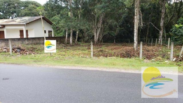 Terreno na avenida asfaltada no Balneário Itamar em Itapoá-SC TE0667