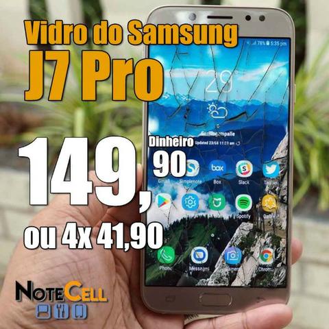Vidro do Samsung J7 Pro Instalado!