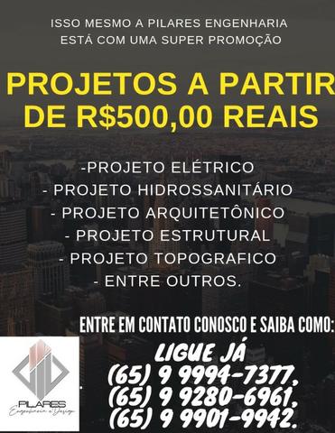 Projetos a partir de 500 reais