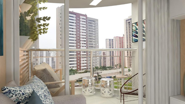 Apartamento 103 metros, m², 3 Quartos com Suíte Lazer Residencial Costa Azul, Águas Claras - Foto 17