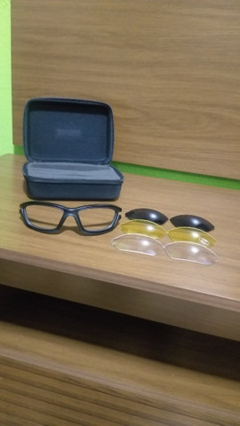 Kit óculos + 3 lentes esportivas Disix - Foto 5