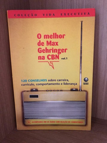 Livro: O melhor de Max Gehringer na CBN