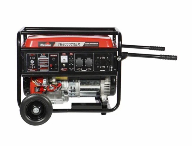Gerador a Gasolina 7.2 KVA Monofásico 110/220V Toyama TG8000CXR Partida elétrica  - Foto 2