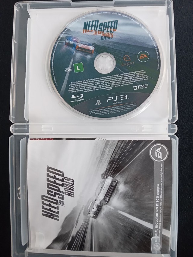 Need For Speed Rivals Playstation Hits Ps4 (Novo) (Jogo Mídia