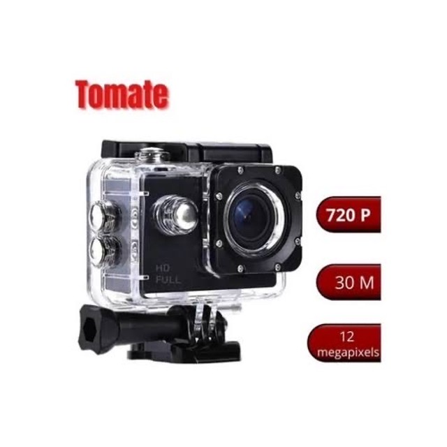 Câmera e filmadora esportiva 720p à prova d?água Tomate Mt-1081 - Foto 2