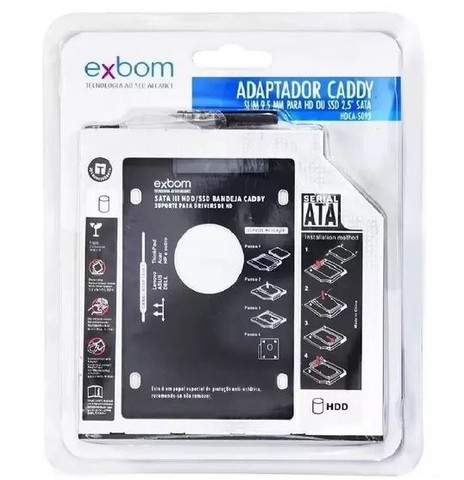 Adaptador Caddy De 12.7mm Bandeja Interna - Foto 3