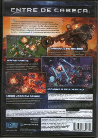Kit Game Starcraft 2 Wings Of Liberty + Manual E Passes - Foto 2