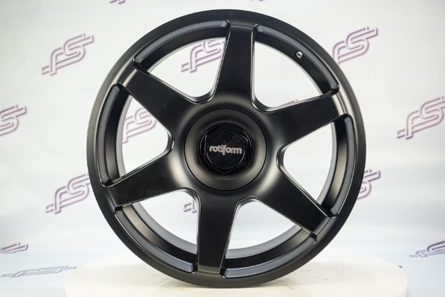Rodas Rotiform Six Preto 5x100 / 5x112 - 19x8,5 aro 19 tala 8,5 - Foto 4