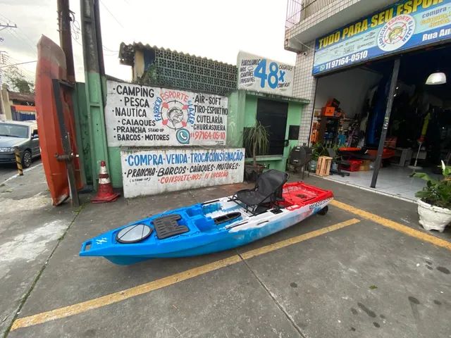 Caiaque milha náutica Iron documentado para motor avalio trocas e parcelo  - Foto 4