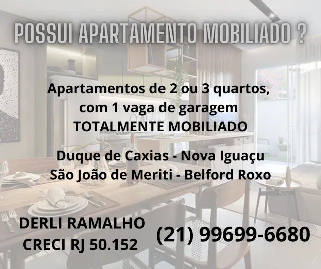 Captação de Apartamento para locação na Avenida Doutor Manuel Teles, Centro, Duque de Caxias, RJ
