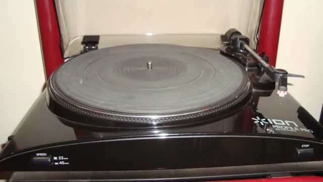 Toca Discos Turntable Ion Profile Pro - Usb Turntable - Foto 3