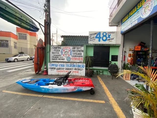 Caiaque milha náutica Iron documentado para motor avalio trocas e parcelo  - Foto 5